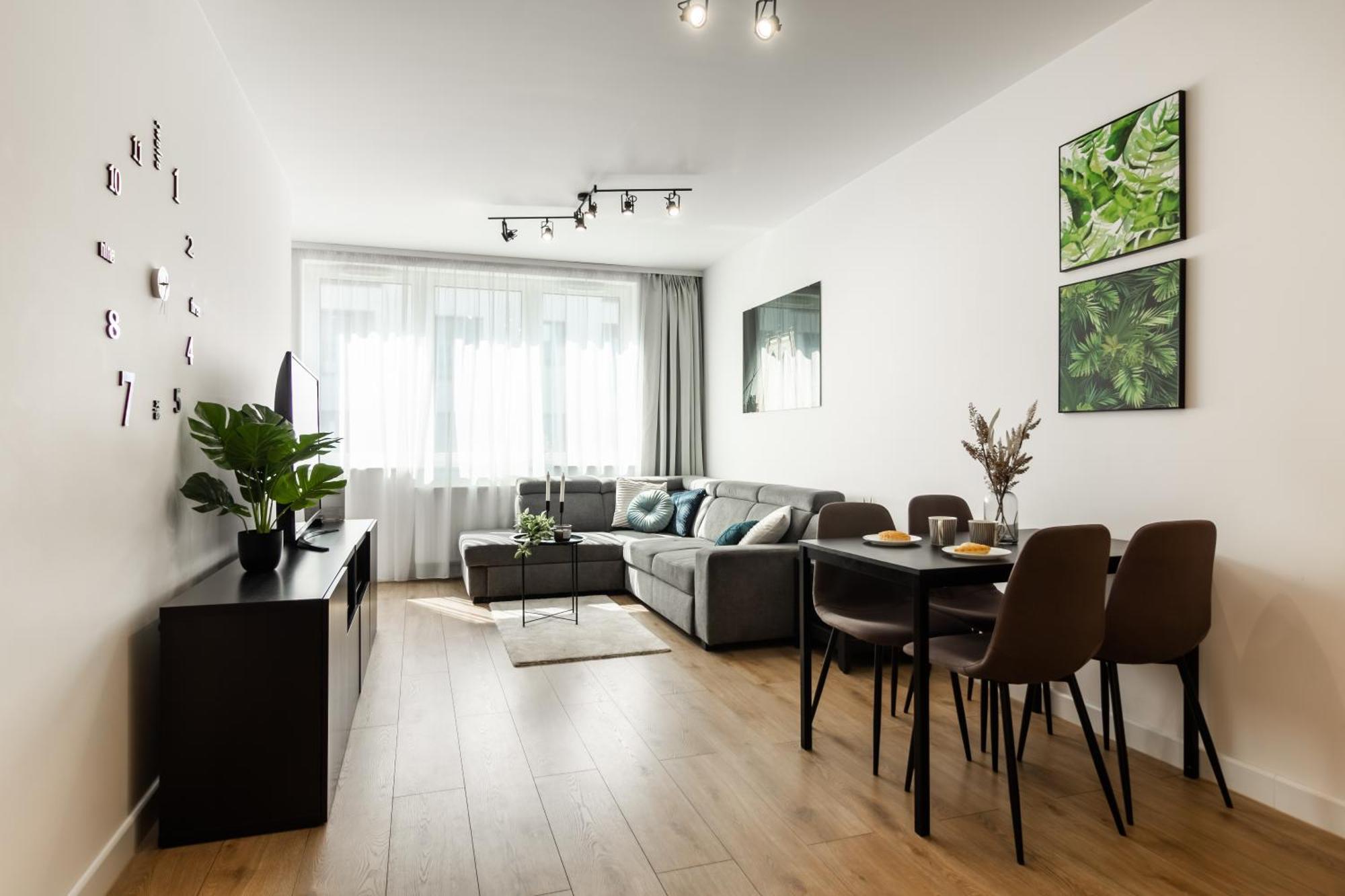 Apartament Near Sky Tower Free Parking For 2 Cars Wroclaw Luaran gambar