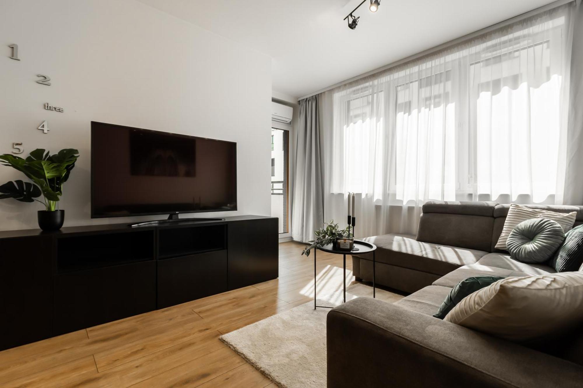 Apartament Near Sky Tower Free Parking For 2 Cars Wroclaw Luaran gambar