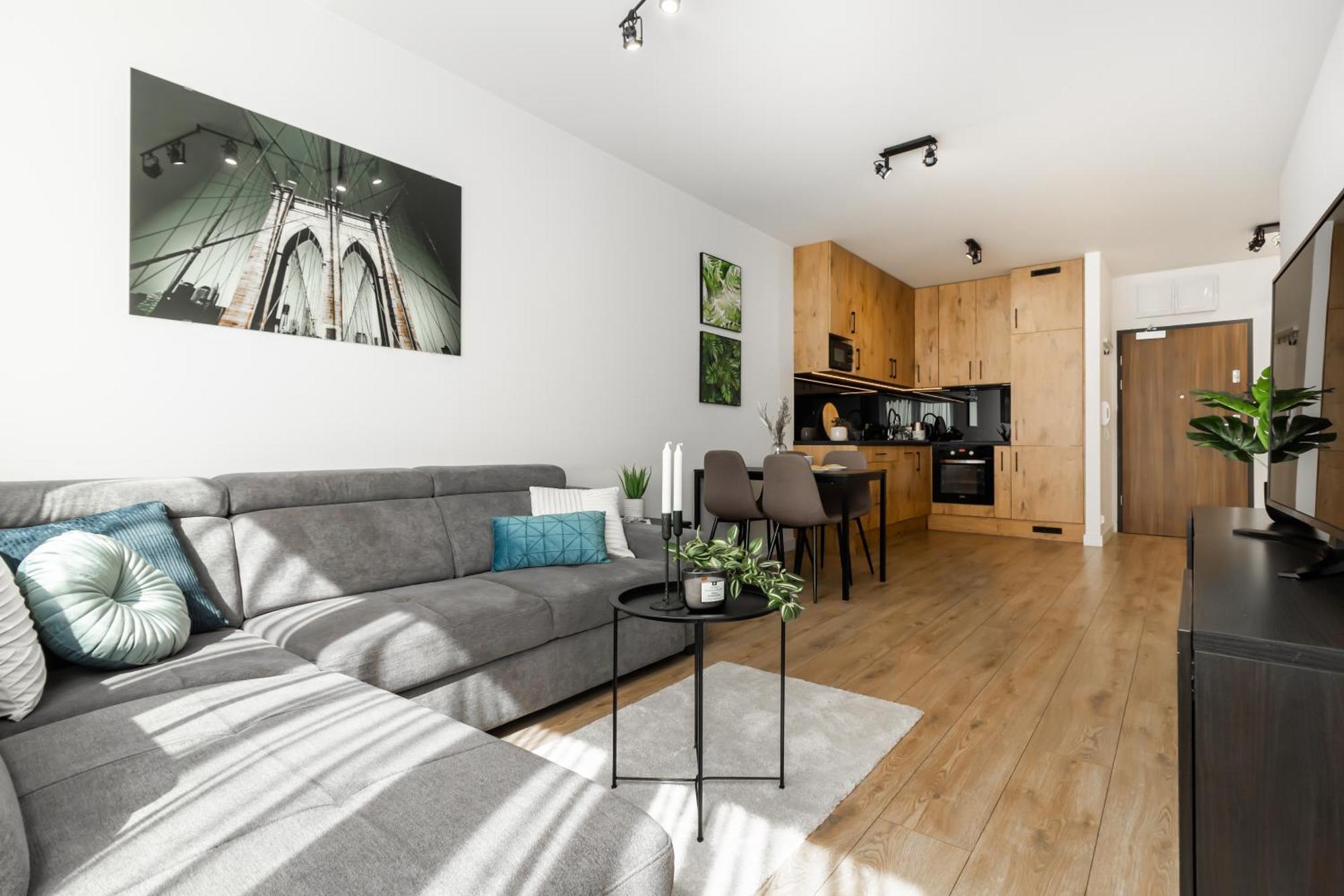 Apartament Near Sky Tower Free Parking For 2 Cars Wroclaw Luaran gambar